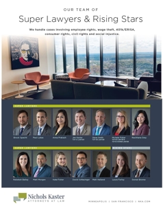 Nichols Kaster Congratulates its Attorneys Named to the 2022 Super Lawyers and Rising Stars Lists